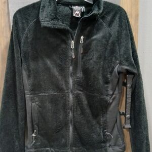 Avalanche Black Fleece Jacket